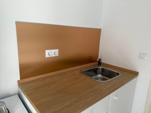 Dapur atau dapur kecil di Complex WhiteBerg Haus Colibita