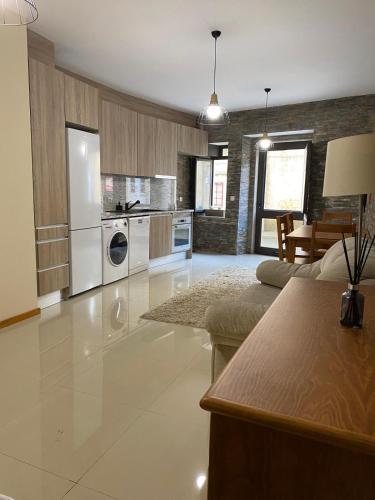 Η κουζίνα ή μικρή κουζίνα στο Trilhos do Diabo, T1