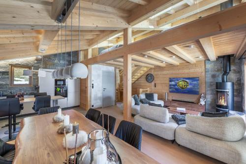 1/2 Chalet : douceur Alpine au Linga