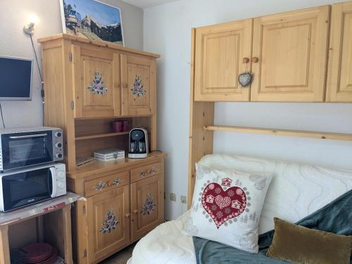 Charmant studio face à la Dent d'Oche