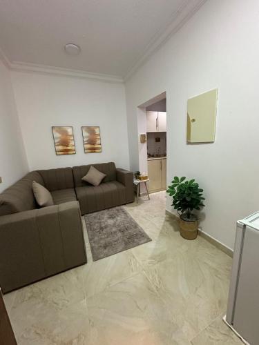 Coin salon dans l'établissement شقق راقية بأثاث حديث وراقي 1