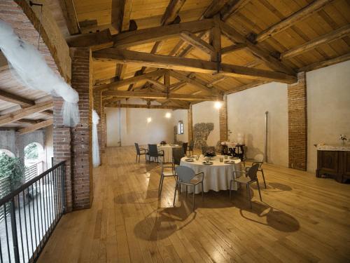 Χώρος καθιστικού στο Cascina della Contessa Suite