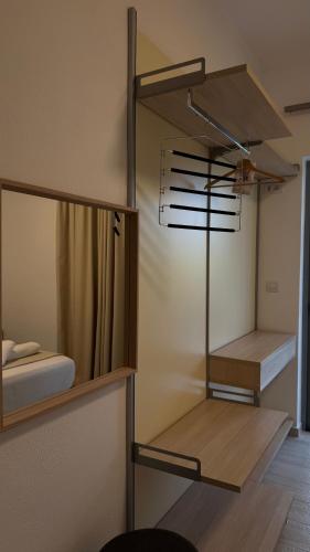 a room with two bunk beds in a room at elea resort 2 in Preveza