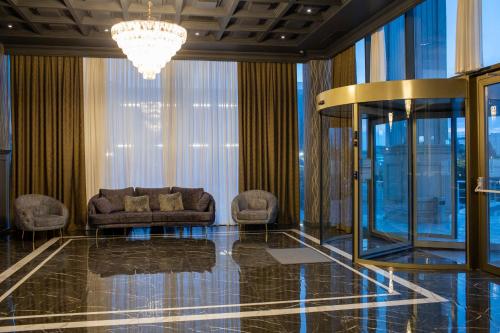 Posezení v ubytování Volga Hotel Baku