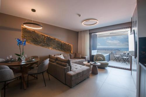 Posezení v ubytování Acropoleos Suites