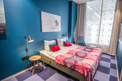 Postel nebo postele na pokoji v ubytování Bo Hotel