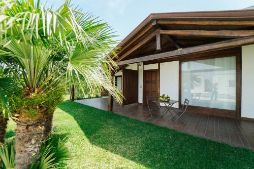 Zahrada ubytování Relais Mediterraneo Collinebros