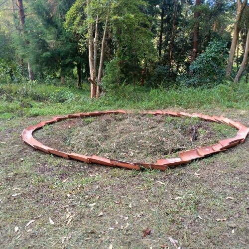Casa en el Arbol y Campingにある庭