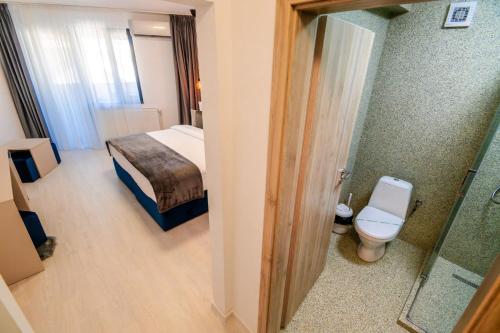 Koupelna v ubytování Hotel-Apartments Roxy&Maryo
