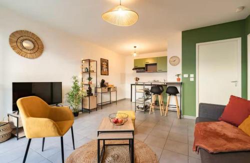 Confort et calme en rez-de-chaussée