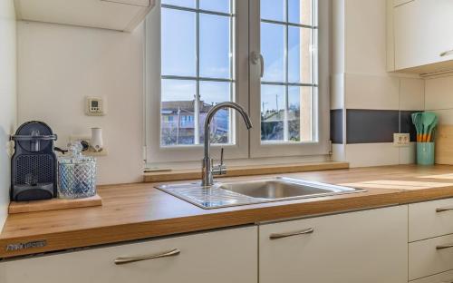 Køkken eller tekøkken på Apartment Verena