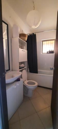 Koupelna v ubytování Habitación privada y baño compartido