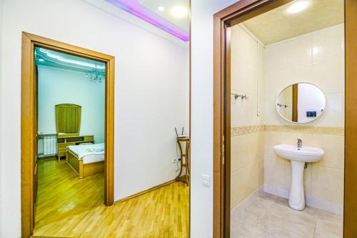 Et badeværelse på CONCEPT Apartment