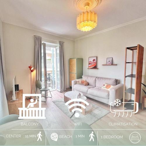 Ref 119 - Slow Riviera T2 - Rue de France