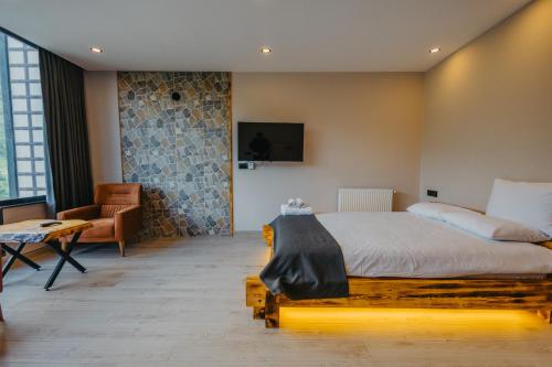 Katil atau katil-katil dalam bilik di merzesuitotel
