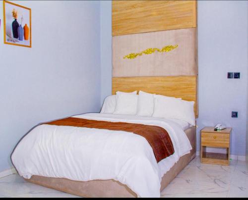 Postel nebo postele na pokoji v ubytování Hotel AREX