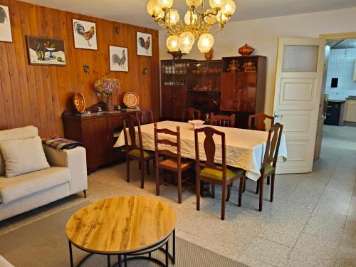 Χώρος καθιστικού στο Casa rural con amplio terreno privado