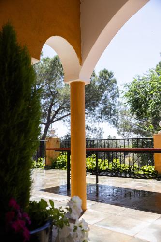 Κήπος έξω από το Finca Navalpino