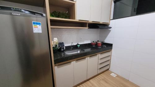 Dapur atau dapur kecil di Residencial Hanna