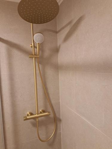 a shower with a shower head in a bathroom at CasasQuesada in Ciudad Quesada