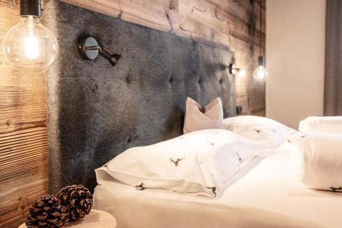 Postel nebo postele na pokoji v ubytování Appartement- und Wellnesshotel Winkler