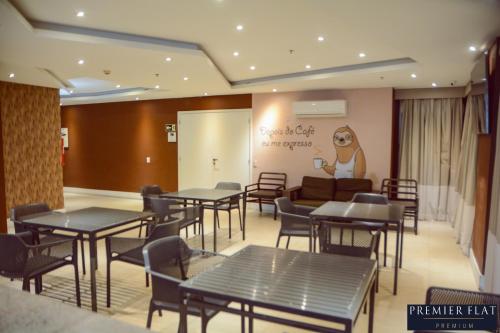 Posezení v ubytování Premier Flat Premium Queimados