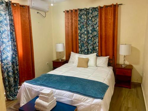 Cama o camas de una habitación en Villa Conochi