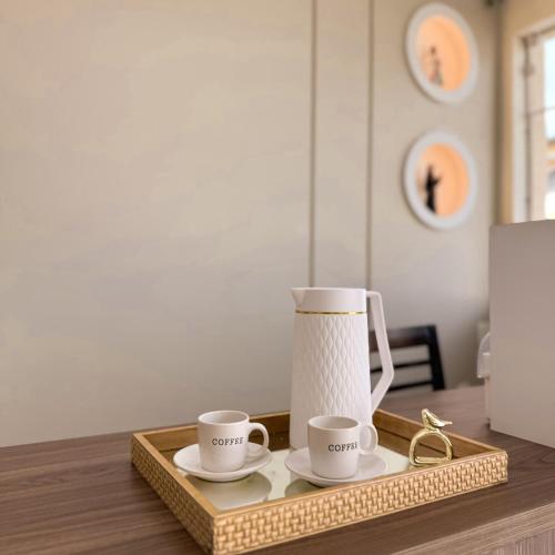 Kaffe- og tefaciliteter på Hotel do Reinildo I