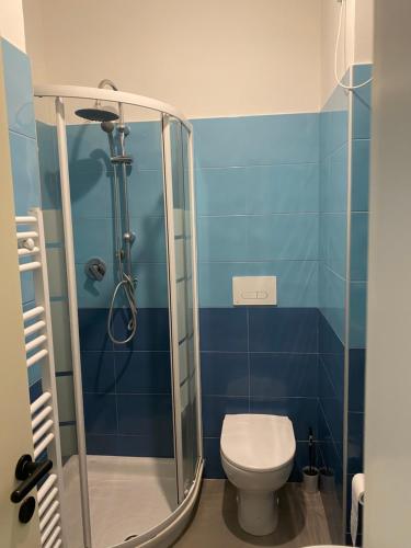 Koupelna v ubytování Casa Mare