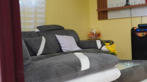 Ruang duduk di Residencia costa caribe