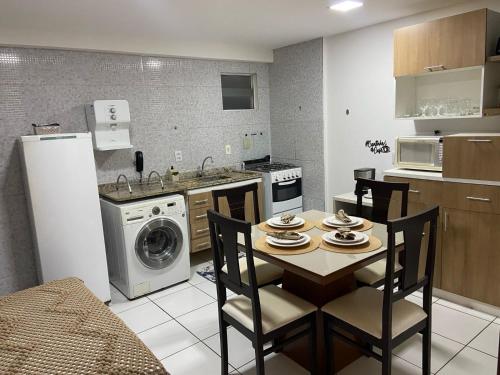 Dapur atau dapur kecil di Varandas Premium flat