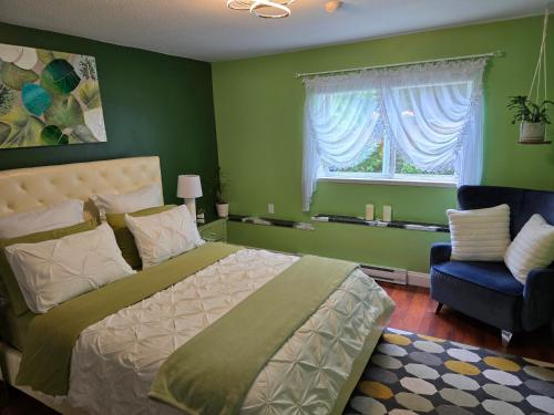 Postel nebo postele na pokoji v ubytování Family Home - Suite