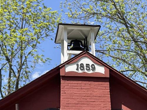 a bell on the top of a building at Old School Charm | Sleeps 6 in Buchanan
