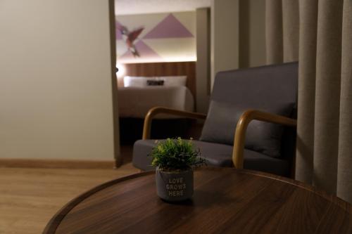 Posezení v ubytování Way Kap Hostel Arequipa