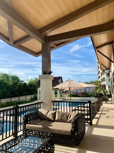 Balkón nebo terasa v ubytování Panglao-Island Condo Unit Rental 1