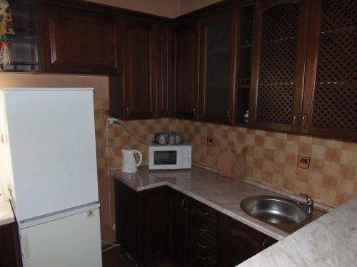 Una cocina o cocineta en Tourist complex Karina