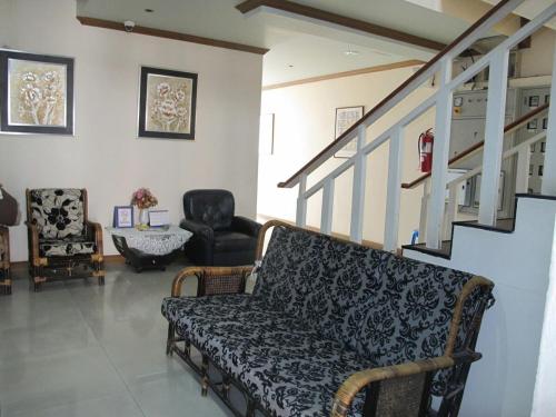 Χώρος καθιστικού στο Rouge Service Apartments, Soi Buakhao