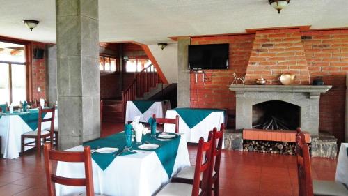 Un lugar para sentarse en Hostería San Clemente