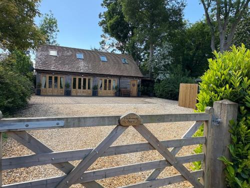 Κήπος έξω από το Hideaway Barn Coltishall Norfolk broads