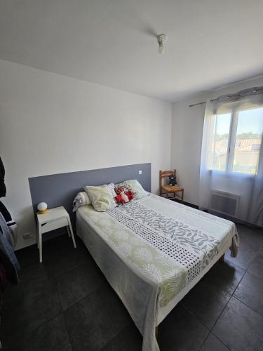 Ένα ή περισσότερα κρεβάτια σε δωμάτιο στο Villa T4