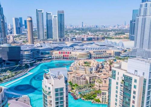 Exceptional 1BR I Burj Khalifa I Fountain View