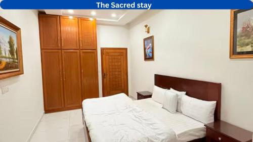 Katil atau katil-katil dalam bilik di Sacred stay