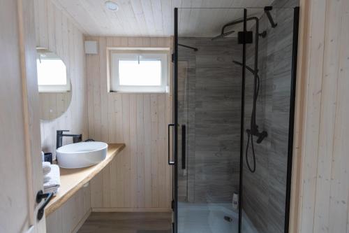 Phòng tắm tại Baltic Beach Houses & Jurmala