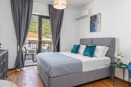 Postel nebo postele na pokoji v ubytování Adriatic Residence