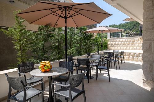 Balkón nebo terasa v ubytování Adriatic Residence