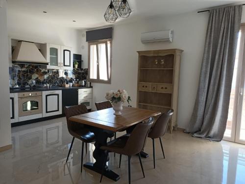 Kuchyň nebo kuchyňský kout v ubytování B&B Eterea