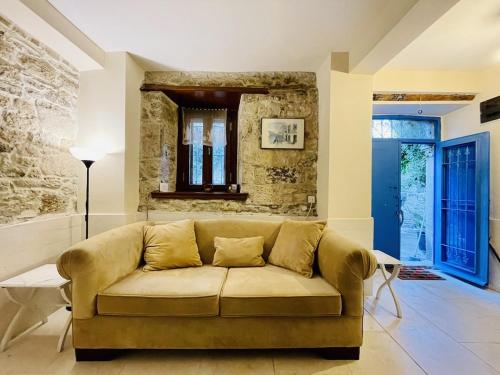 Χώρος καθιστικού στο DreamHouse Foça