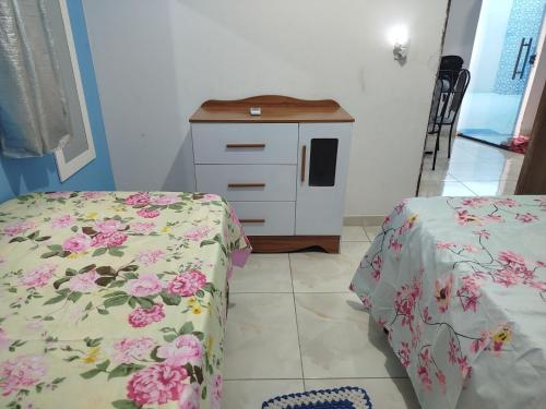 Postel nebo postele na pokoji v ubytování Casa de temporada Férias Petrolina