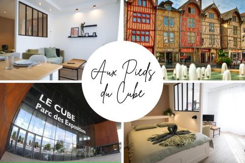 Troyes - Aux pieds du cube