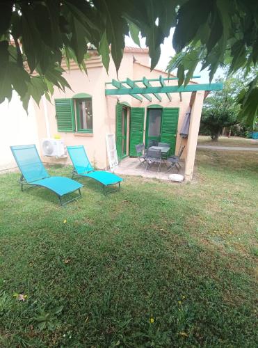 Maisonnette Topaze bleu
